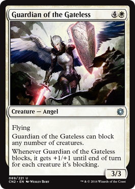 [089]【EN】【FOIL】門なしの守護者/Guardian of the Gateless【CN2】[U][白]