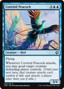 [029]【EN】【FOIL】切望の孔雀/Coveted Peacock【CN2】[U][青]