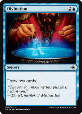 [109]【EN】【FOIL】予言/Divination【CN2】[C][青]