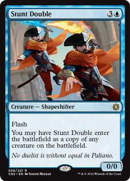 [038]【EN】【FOIL】替え玉/Stunt Double【CN2】[R][青]