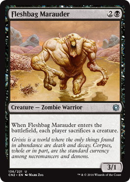 [136]【EN】【FOIL】肉袋の匪賊/Fleshbag Marauder【CN2】[U][黒]