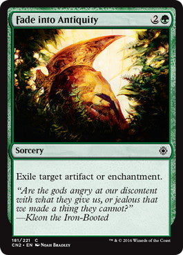[181]【EN】【FOIL】古代への衰退/Fade into Antiquity【CN2】[C][緑]