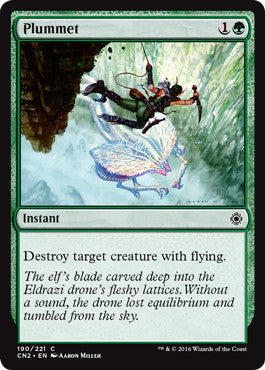 [190]【EN】【FOIL】垂直落下/Plummet【CN2】[C][緑]