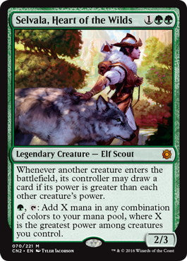 [070]【EN】【FOIL】野生の心、セルヴァラ/Selvala, Heart of the Wilds【CN2】[M][緑]
