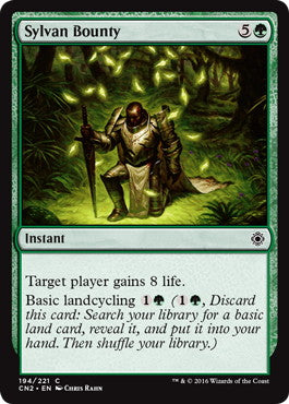 [194]【EN】【FOIL】森の報奨/Sylvan Bounty【CN2】[C][緑]