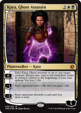 [075]【EN】【FOIL】幽霊暗殺者、ケイヤ/Kaya, Ghost Assassin【CN2】[M][多色]