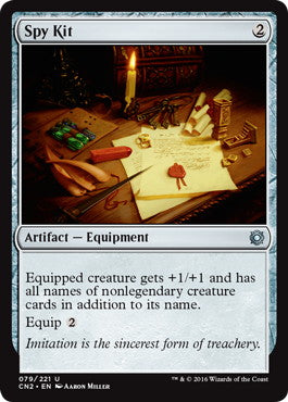 [079]【EN】【FOIL】スパイ道具/Spy Kit【CN2】[U][茶]