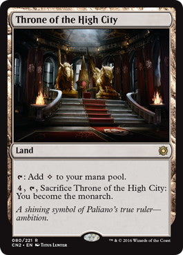 [080]【EN】【FOIL】高層都市の玉座/Throne of the High City【CN2】[R][土地]