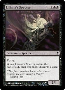 [116]【EN】リリアナの死霊/Liliana's Specter【CNS】[C][黒]
