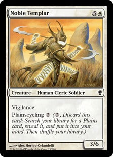 [075]【EN】【FOIL】気高き院僧/Noble Templar【CNS】[C][白]