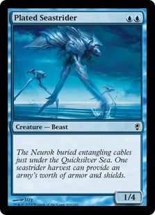 [103]【EN】【FOIL】板金鎧の海うろつき/Plated Seastrider【CNS】[C][青]