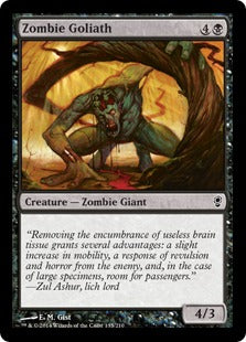 [135]【EN】【FOIL】ゾンビの大巨人/Zombie Goliath【CNS】[C][黒]