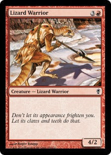 [146]【EN】【FOIL】トカゲ人間の戦士/Lizard Warrior【CNS】[C][赤]