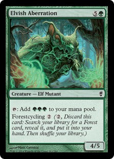 [163]【EN】【FOIL】エルフの逸脱者/Elvish Aberration【CNS】[C][緑]