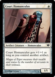 [006]【EN】【FOIL】宮廷のホムンクルス/Court Homunculus【CON】[C][白]