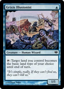 [029]【EN】【FOIL】グリクシスの幻術師/Grixis Illusionist【CON】[C][青]