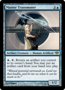 [031]【EN】【FOIL】練達の変成者/Master Transmuter【CON】[R][青]