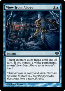 [038]【EN】【FOIL】上空からの視界/View from Above【CON】[U][青]