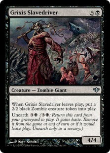 [046]【EN】グリクシスの奴隷使い/Grixis Slavedriver【CON】[U][黒]