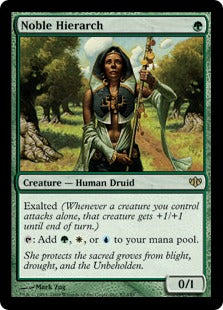 [087]【EN】【FOIL】貴族の教主/Noble Hierarch【CON】[R][緑]