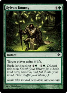 [094]【EN】【FOIL】森の報奨/Sylvan Bounty【CON】[C][緑]