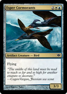 [105]【EN】【FOIL】エスパーの鵜/Esper Cormorants【CON】[C][多色]