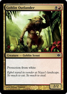 [109]【EN】ゴブリンの異国者/Goblin Outlander【CON】[C][多色]