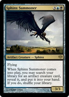 [127]【EN】【FOIL】スフィンクスの召喚士/Sphinx Summoner【CON】[R][多色]