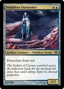 [132]【EN】【FOIL】ヴィダルケンの異国者/Vedalken Outlander【CON】[C][多色]