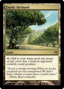 [142]【EN】【FOIL】風変わりな果樹園/Exotic Orchard【CON】[R][土地]