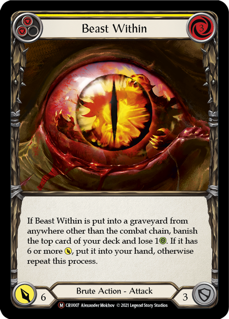 ★特価品★[007]【EN】Beast Within【CRU-UL】[M][Brute]★特価品★