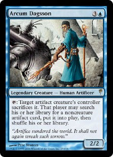 [027]【EN】【FOIL】アーカム・ダグソン/Arcum Dagsson【CSP】[R][青]