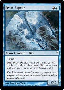 [034]【EN】霜の猛禽/Frost Raptor【CSP】[C][青]