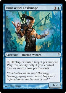 [044]【EN】【FOIL】霧氷風の特務魔道士/Rimewind Taskmage【CSP】[C][青]