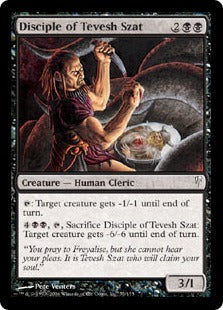 [055]【EN】【FOIL】テヴェシュ・ザットの信奉者/Disciple of Tevesh Szat【CSP】[C][黒]