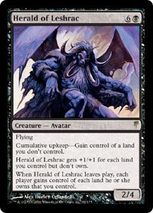 [062]【EN】【FOIL】レシュラックの伝令/Herald of Leshrac【CSP】[R][黒]