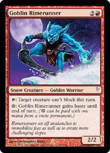 [083]【EN】ゴブリンの霧氷走り/Goblin Rimerunner【CSP】[C][赤]