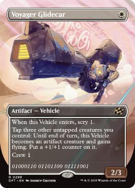 [299]【EN】■ボーダーレス■ボヤージャーの滑空車/Voyager Glidecar【DFT】[R][白]