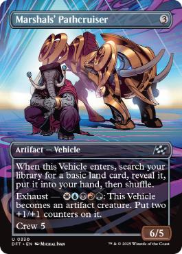 [330]【EN】■ボーダーレス■マーシャルの路航車/Marshals' Pathcruiser【DFT】[U][茶]
