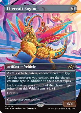 [329]【EN】【FOIL】■ボーダーレス■生体生成エンジン/Lifecraft Engine【DFT】[R][茶]