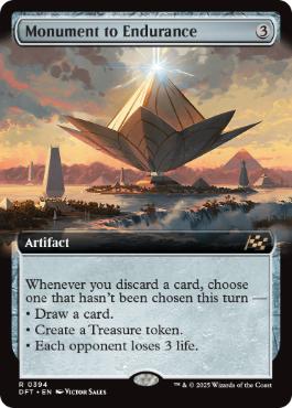 [394]【EN】【FOIL】■拡張アート■忍耐の記念碑/Monument to Endurance【DFT】[R][茶]