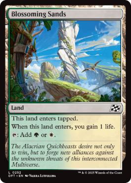 [252]【EN】花咲く砂地/Blossoming Sands【DFT】[C][土地]