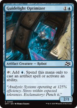 [045]【EN】【FOIL】ガイドライトの最適化技師/Guidelight Optimizer【DFT】[C][青]