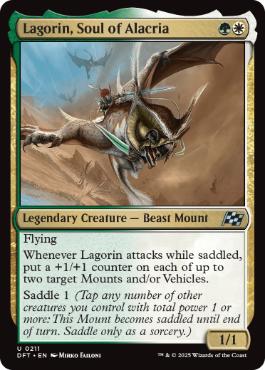 [211]【EN】【FOIL】アラクリアの魂、ラゴリン/Lagorin, Soul of Alacria【DFT】[U][多色]