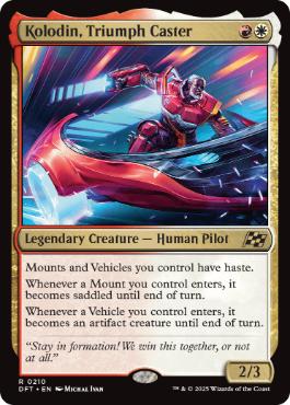 [210]【EN】【FOIL】勝利術士、コロディン/Kolodin, Triumph Caster【DFT】[R][多色]