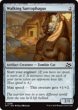 [246]【EN】【FOIL】歩く石棺/Walking Sarcophagus【DFT】[C][茶]