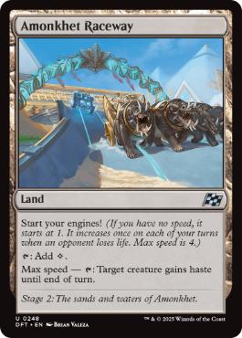 [248]【EN】【FOIL】アモンケット・サーキット/Amonkhet Raceway【DFT】[U][土地]