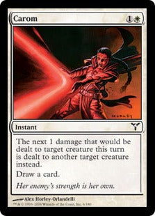 [006]【EN】【FOIL】玉突き衝突/Carom【DIS】[C][白]