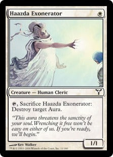 [011]【EN】【FOIL】ハズダーの免罪人/Haazda Exonerator【DIS】[C][白]