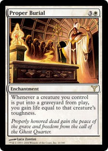 [016]【EN】【FOIL】適切な埋葬/Proper Burial【DIS】[R][白]